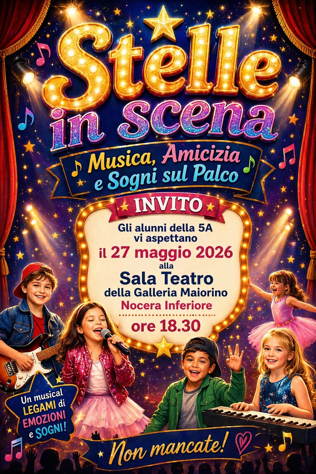 Stelle in scena